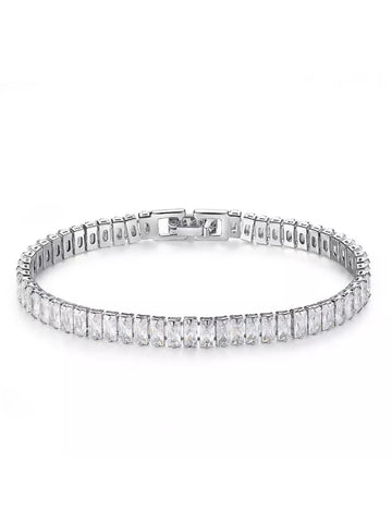 Diamond Silver Bracelet