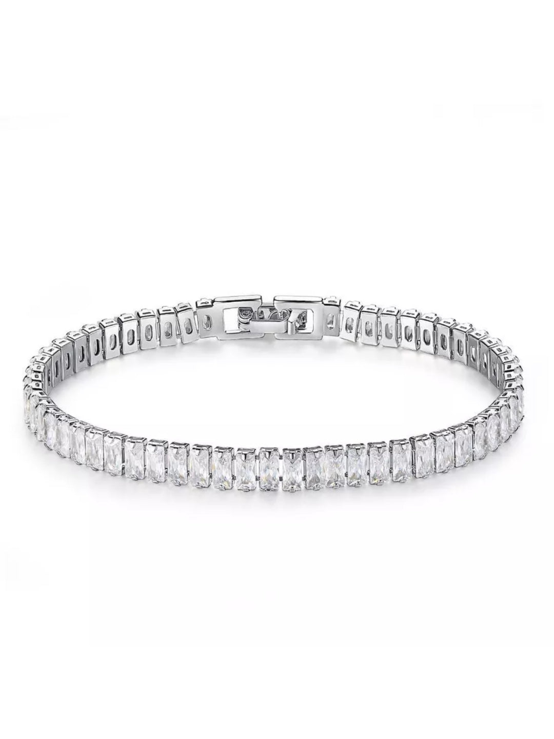Diamond Silver Bracelet