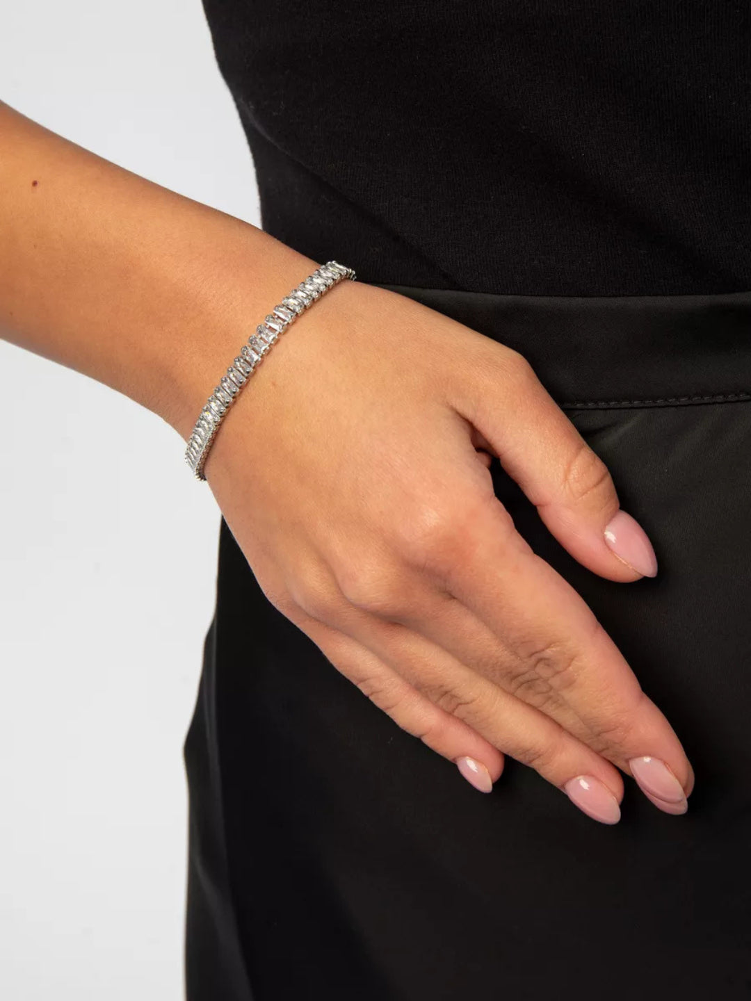 Diamond Silver Bracelet