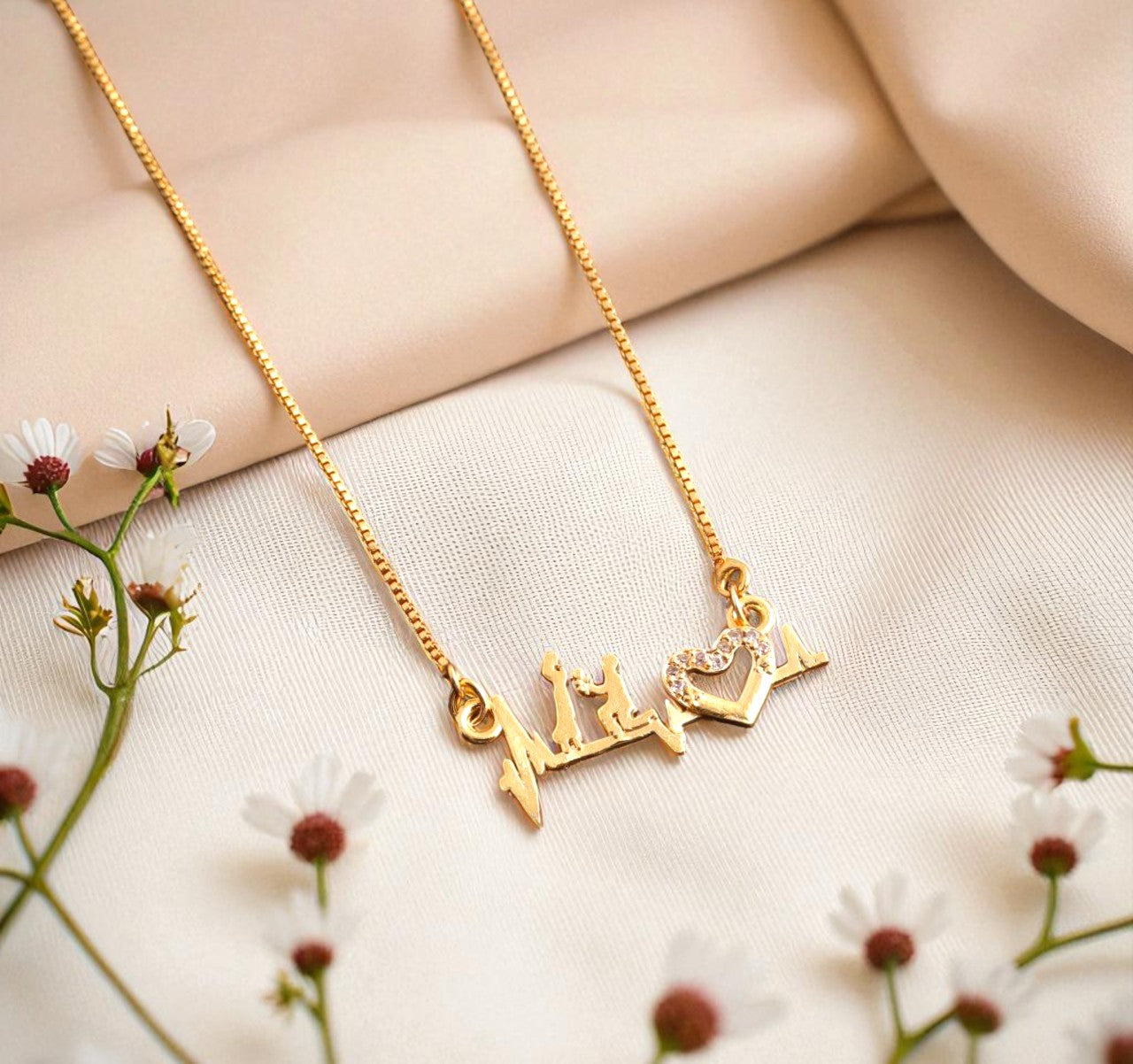 Romantic Heartbeat Necklace