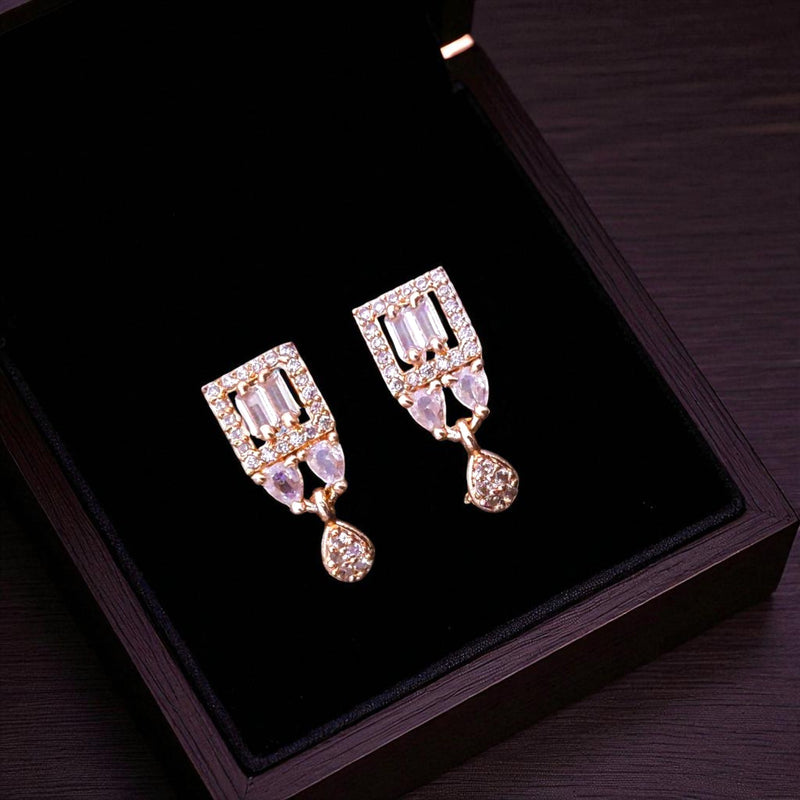 Square Drop Earrings