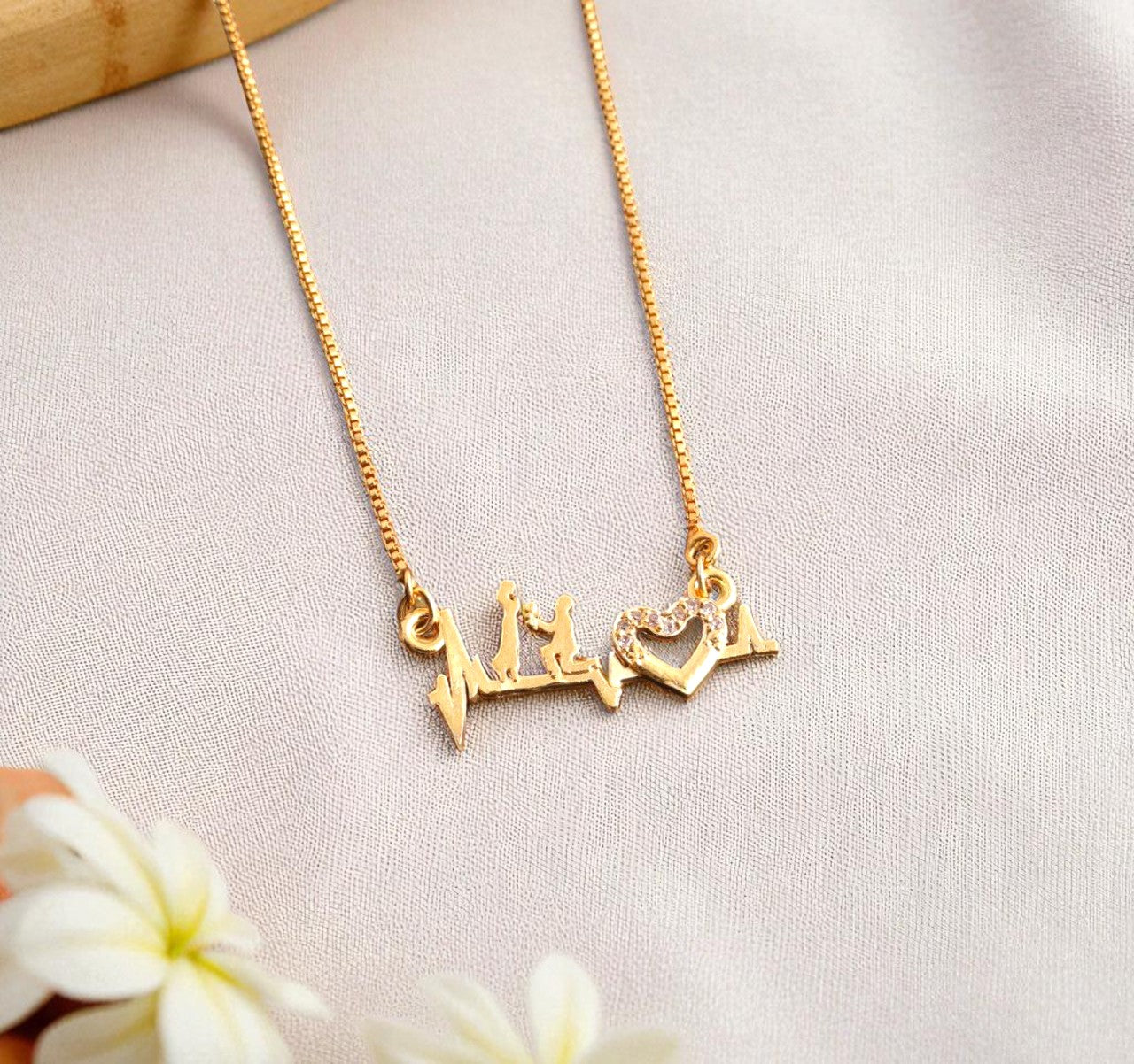 Romantic Heartbeat Necklace