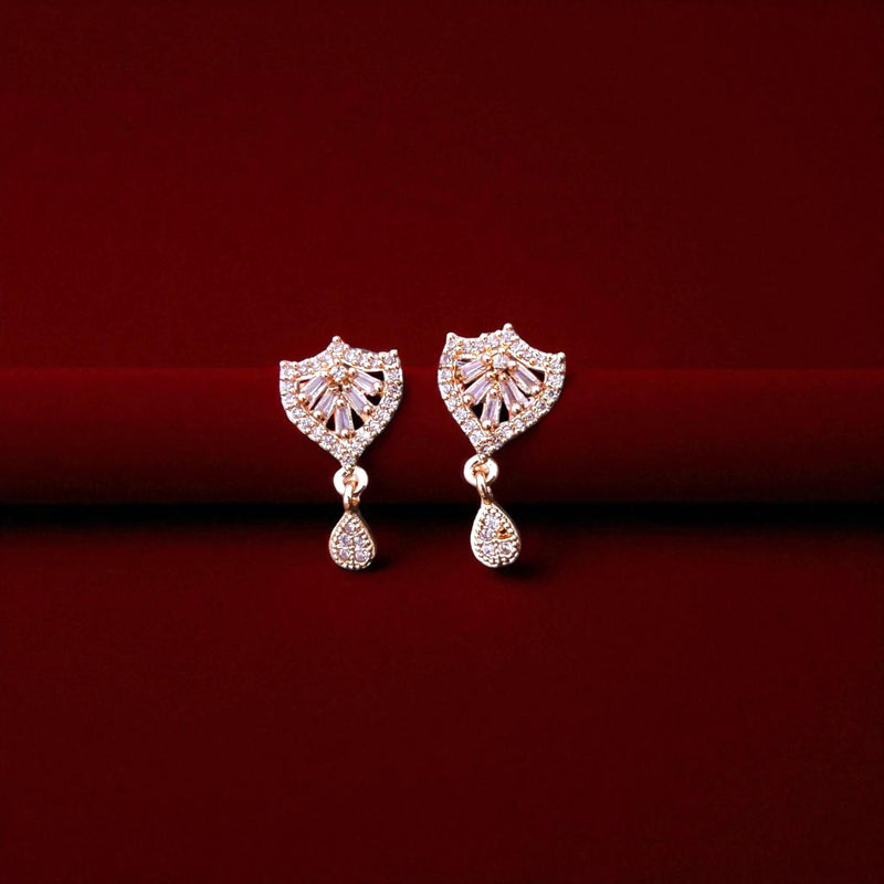 Shield Drop Earrings
